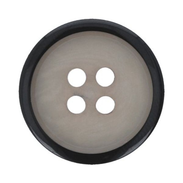 Пуговицы 4 прокола костюмные 16 мм, 24 шт, D101 бежевый, Gamma RIO 0010