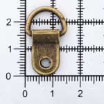 Петля обувная 10х18 мм, т.латунь, 100 шт