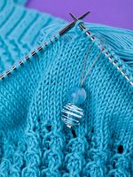 Кольца маркировочные пластик ⌀20 мм, 8 шт, с бусинами, Gamma MKK-02