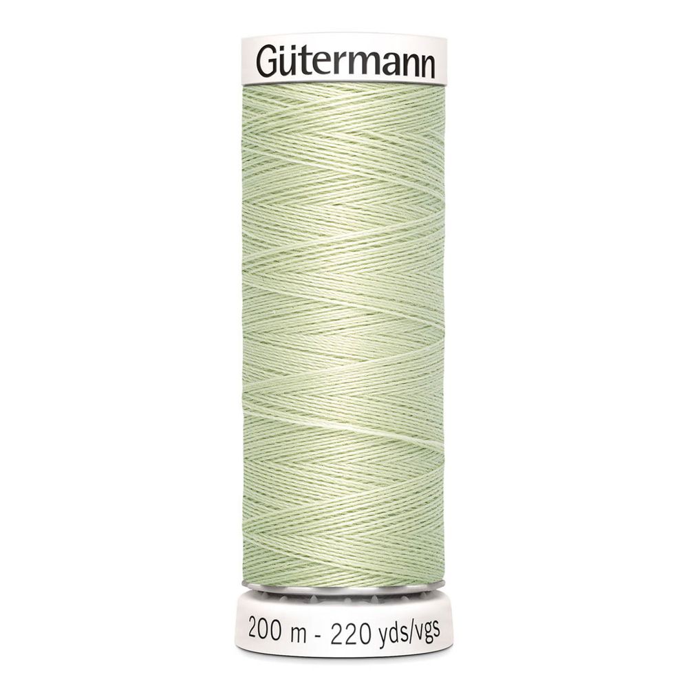 Нитки универсальные Gutermann Sew-all, 200м, 818 зеленый чай, 1 катушка