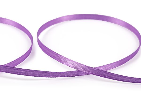 Лента атласная 2-сторонняя 3.0 мм / 91.4±2 метра, 034 т.сиреневый, Gamma AL-3P