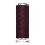 Нитки универсальные Gutermann Sew-all 100 (200 метров), 5 кат. | 175 т.красный шоколад