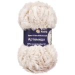Пряжа Astra Premium (Астра Премиум) Артемида / уп.3 мот. по 100 г, 60 м, 13 бело-бежевый