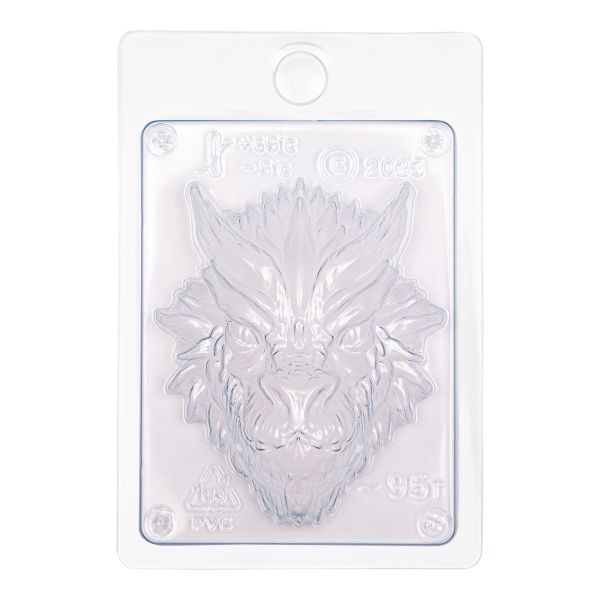 Пластиковая форма для мыла №01 14.8х10 см, пластик, Брутальный дракон, Bubble Time