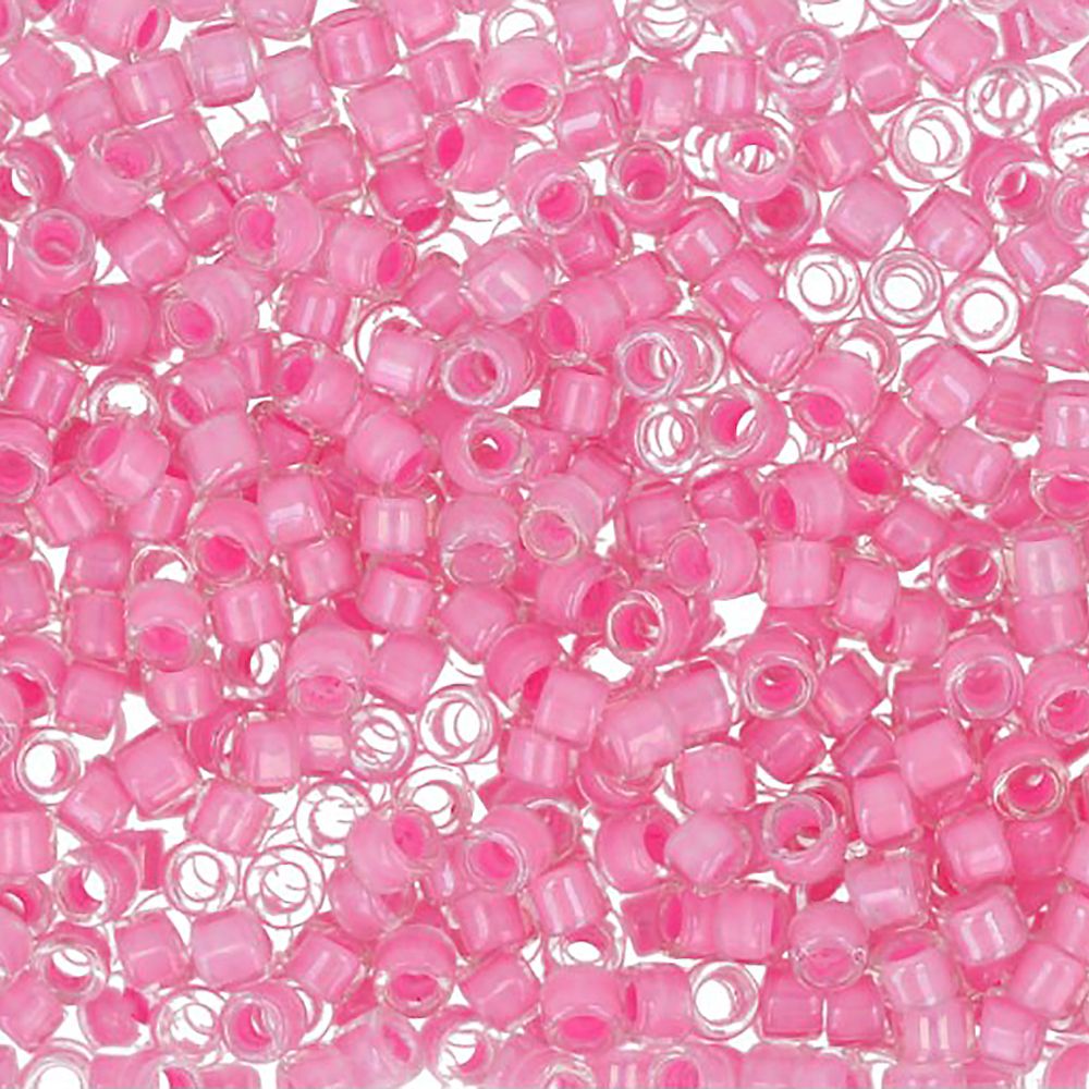 Бисер Toho 11/0 Treasure 1 (1.6 мм), 5х5 г, 0191C розовый
