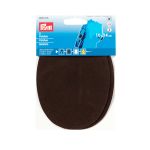 Заплатка, искусственная кожа, 10х14см, 2 шт, т.коричневый цв, Prym