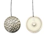 Магнитные клипсы для штор "Сота" с тросом, 30см ⌀35, 27, 10 шт