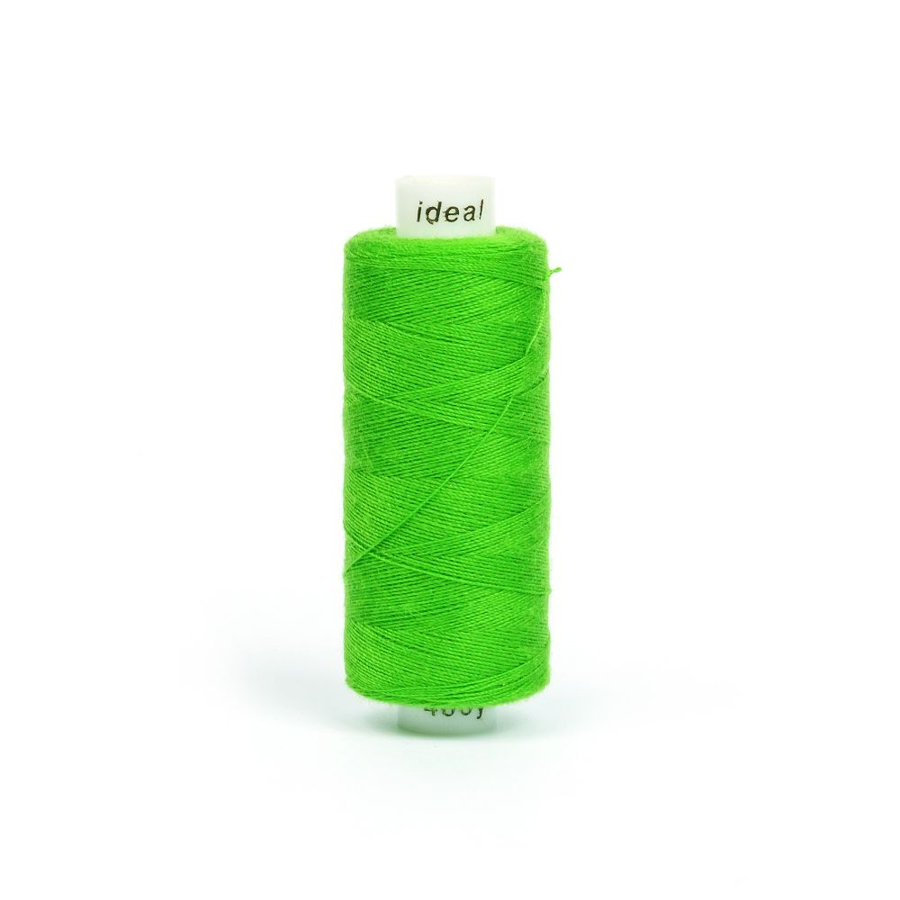 Нитки швейные Ideal 40/2, 366 м (400 ярд), 10 катушек, 636 зеленый