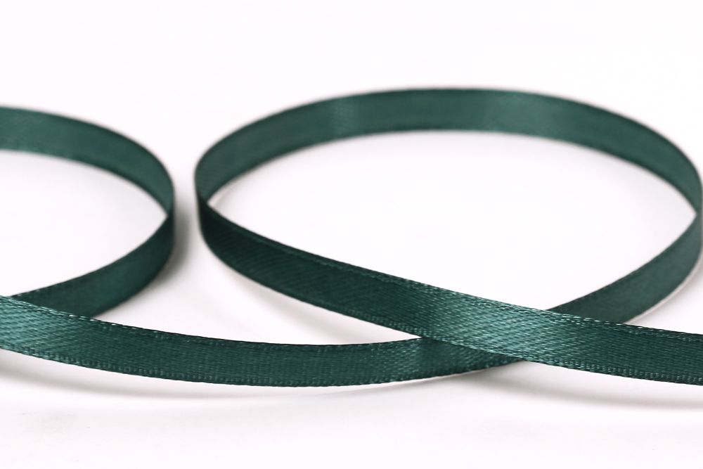 Лента атласная 1-сторонняя 6.0 мм / 33±2 метра, 084 серо-зеленый, Gamma