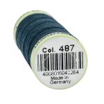 Нитки отделочные Gutermann Top Stitch, 30м, 487 т.т.сине-зеленый, 5 катушек