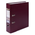 Регистратор PVC, мет.уг. 75 мм, 10 шт, Premier A4 арочный механизм, бордовый EC1022265, Expert Complete