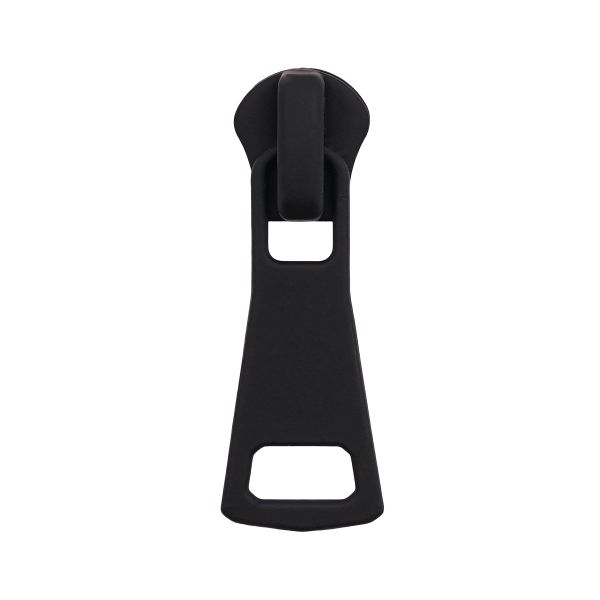 Слайдер (замок) для молнии трактор Т5 (5 мм), черная резина 34х14, 20 шт, ГЛТ9519