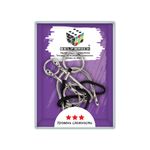 Головоломка металлическая, 1 шт, Веревочный лабиринт 6 элементов, Delfbrick DLM-42