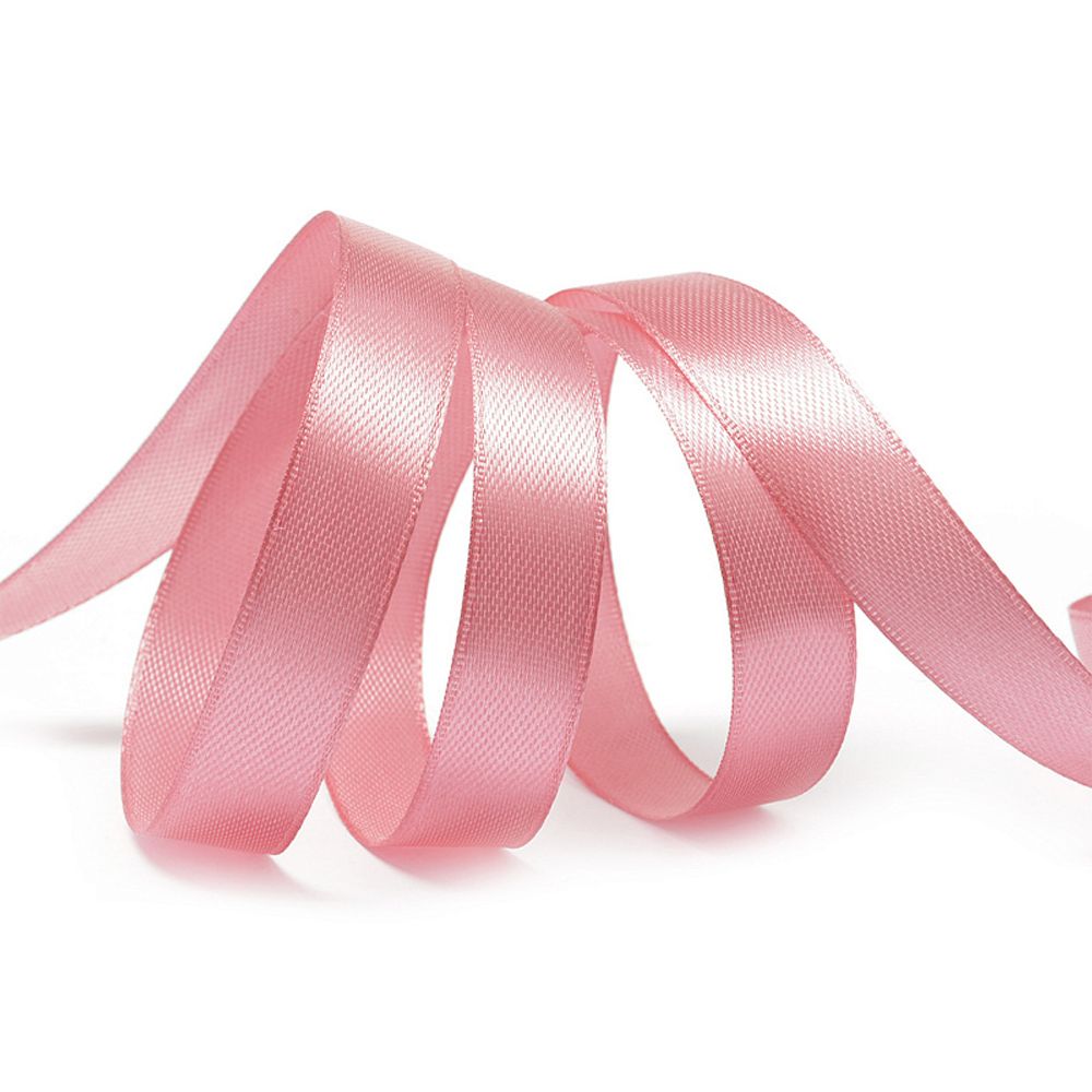 Лента атласная 1-сторонняя 12.0 мм / 27.4±2 метров, 3075 гр.розовый, Ideal