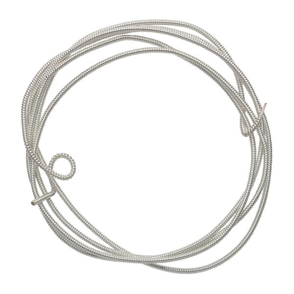 Канитель жесткая Серебро 1,2 мм, 5±0,1г