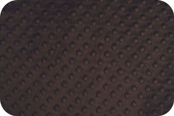 Плюш (ткань) Peppy Cuddle Dimple 455 г/м², 48х48 см, CHOCOLATE