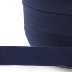 Косая бейка трикотажная 15 мм / 132±1 метра, 0511-0071, C147 темно-синий