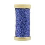 Мулине Gamma металлик M 5 мотков по 50 метров, M-135 белый/синий, Gamma BRILL