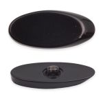 Пуговицы на ножке 72L (46мм), пластик, 3.01-416-46 черный, 20 шт