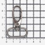 Карабин металл 25.0 мм (48х32 мм), 2 шт, чер.никель, 0325-0037 Hobby&Pro