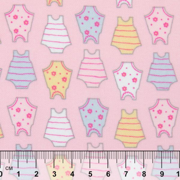 Ткань для пэчворка Peppy Молочные сны фланель, отрез 100х110 см, 175 г/м², МС-05 розовый, Peppy