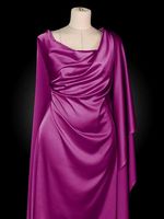 Шелк Армани 90 г/м², 150 см / 25 метров, TBYArm-004, цв.04 фуксия