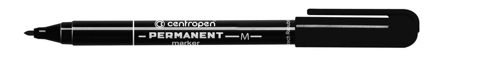 Маркер PERMANENT 2846/1 1мм, 10 шт, 2846/1 черный, Centropen 2846/1