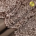 Кружево бельевое эластичное 225 мм / 3 м, 40992 цв.бежевый, Kruzhevo