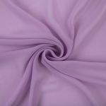 Ткань блузочная Poly Chiffon 84 г/м², 150х147 см, 09 св.сиреневый, Gamma PC-02