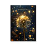 Блокнот на скобе, A5 48 л. 12 шт клетка, В лунном свете 01735, Б262 Светоч