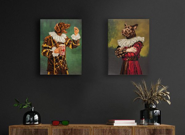 Алмазная (кристальная) мозаика Фрея, Барон фон Дог, 30х40 см