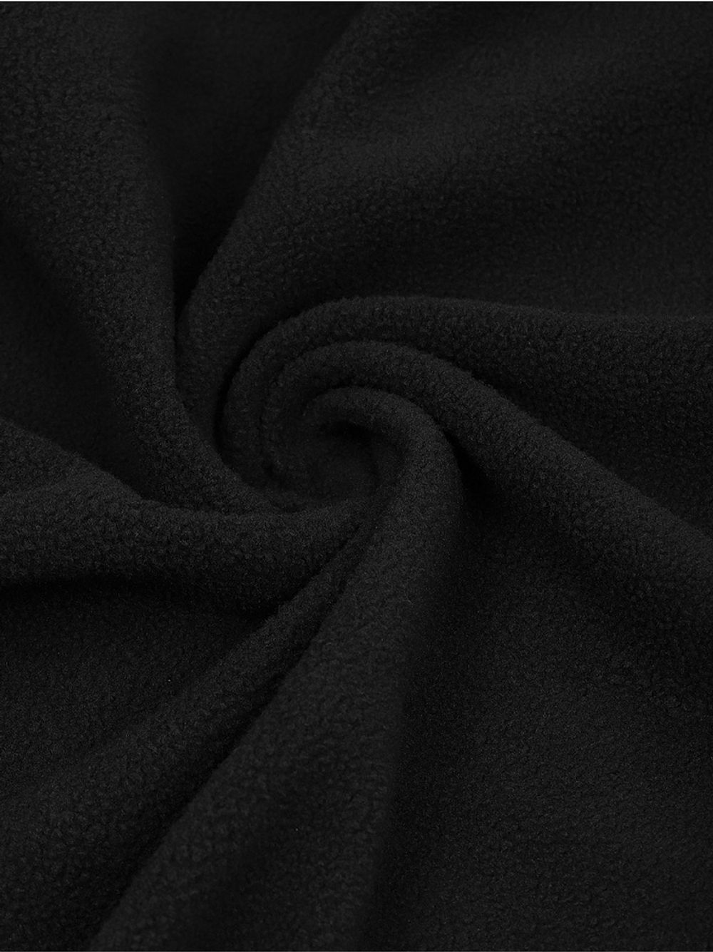 Флис 1-сторонний 130 г/м², 150 см / 10 метров, TBY-0085-322.130.10, цв.F322 черный
