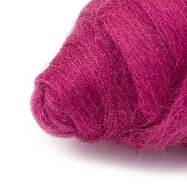 Шерсть для валяния полутонкая, 50 гр., Astra&Craft, 088 брусника