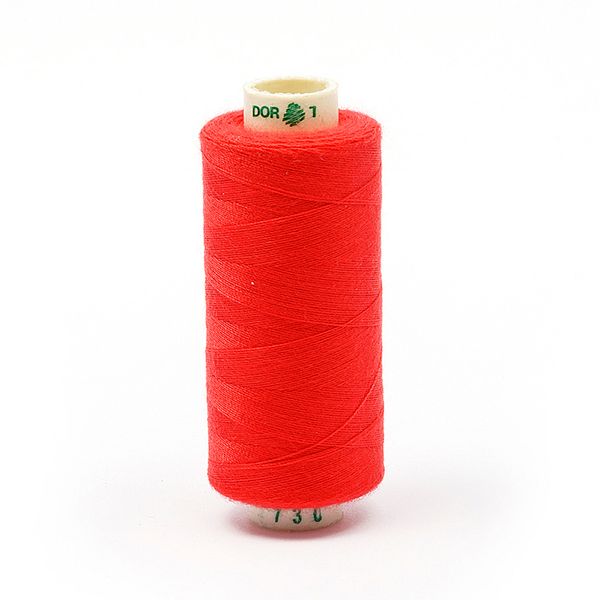 Нитки швейные бытовые Dor Tak 40/2, 366 м / 10 кат., 730 розовый