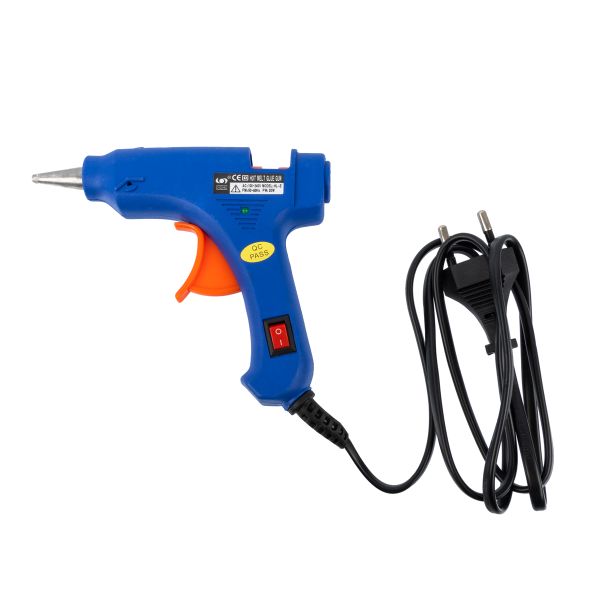 Пистолет клеевой ⌀7.2 мм, в блистере, малый, Gamma HL-E20