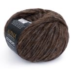 Пряжа Alpina Ice Drops / уп.10 мот. по 50г, 150 м, 04 коричневый