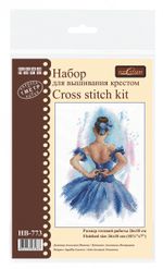 Набор для вышивания нитками МП Студия, За кулисами, 26х18 см