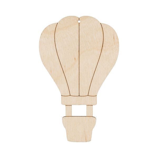 Заготовка из фанеры Подвеска, 7х11 см, Воздушный шар, ВД-647 Mr.Carving