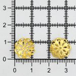 Шапочка для бусин 4AR205, 12мм 30 шт/упак, Astra&Craft (Золото)