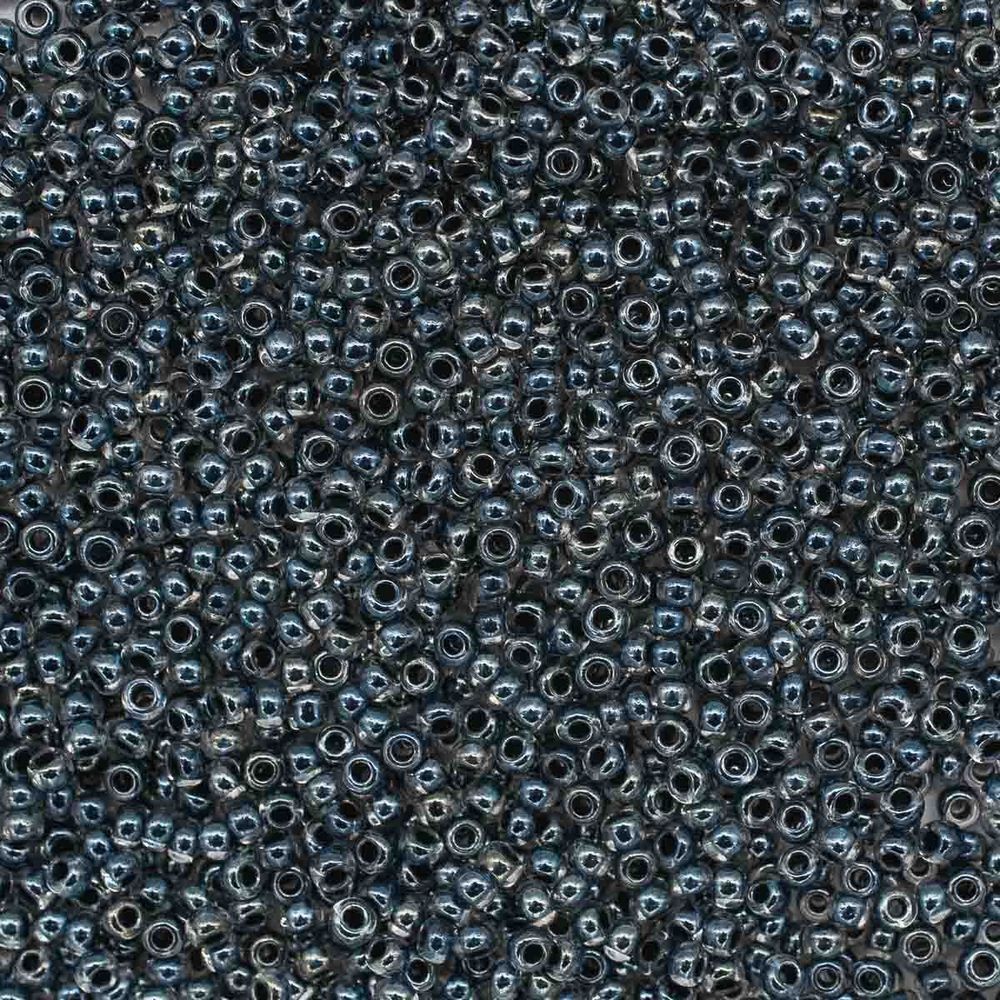 Бисер Preciosa прозрачный, цветной центр 10/0 (2.3 мм), 100 г (5х20 г), цв. 38149