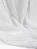 Ткань шитьё (прошва) 100 г/м², 150 см / 2 метра, TBY.Emb.8228.1.2, цв.01 белый