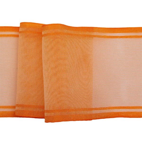 Лента для бантов (капрон) _8 см, 25 м (оранжевый) С3501