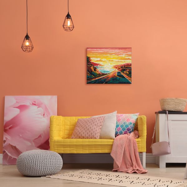 Алмазная (кристальная) мозаика Фрея ALPD-271, на подрамнике По дороге к мечте, 50х40 см