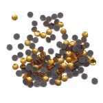 Стразы термоклеевые, 2 мм, ss6, 150 шт/упак (110 золотой)