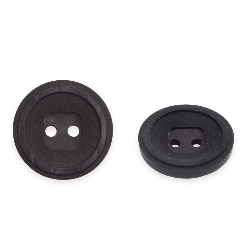 Пуговицы 2 прокола 28L 24 шт, C917 коричневый