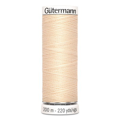 Нитки универсальные Gutermann Sew-all, 200м, 005 кремовый, 5 катушек