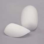 Плечевые накладки (подплечники) реглан 120х175х20 мм, белый, 50 пар