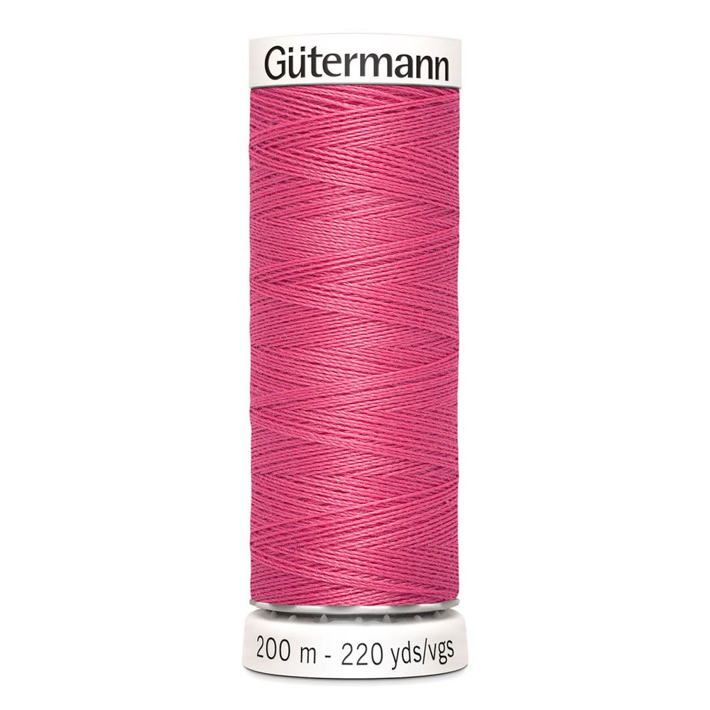 Нитки универсальные Gutermann Sew-all, 200м, 890 т.пурпурно-розовый