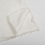 Мех трикотажный 180 г/м², шир.165см, цв.белый, 20м /TOS/