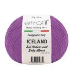 Пряжа Etrofil (Этрофил) Iceland / уп.10 мот. по 50 г, 250м 70614 фиолетовый
